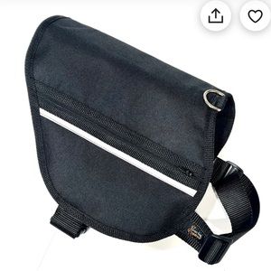 NEW! Service Dog Adjustable Pocket Vest in Black